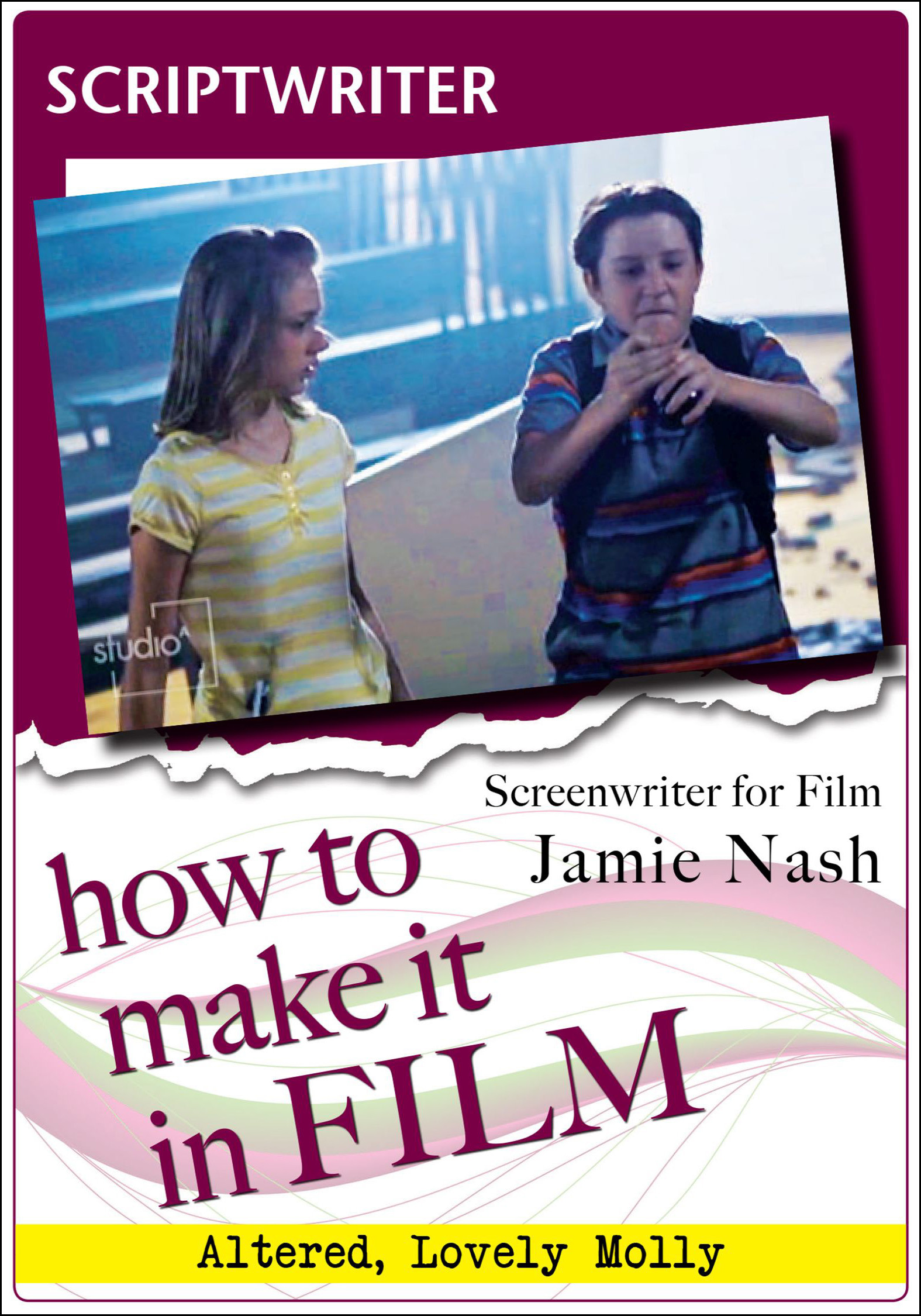 F2853 - Scriptwriter For Film Jamie Nash