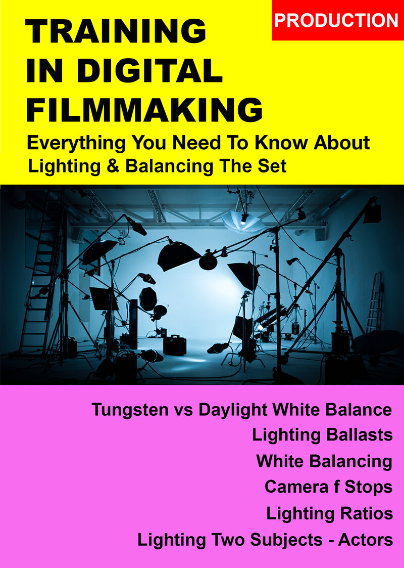 F3024 - Everything You Need To Know About Basic Film Production - Lighting and Balancing The Set, Lamps, Flags & F-Stops
