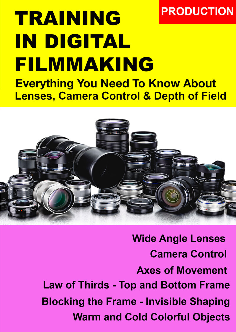 F3025 - Everything You Need To Know About Basic Film Production - Lenses, Shots & Angles, Camera Control & Depth of Field
