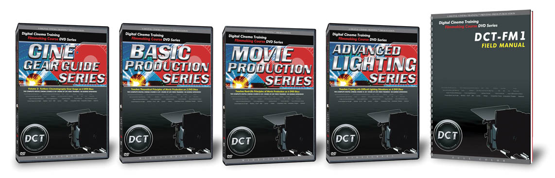 FDCT-CBS - Digital Cinema Filmmaker Training Course The Command Course 20 Set Collection (Over 27 hours)